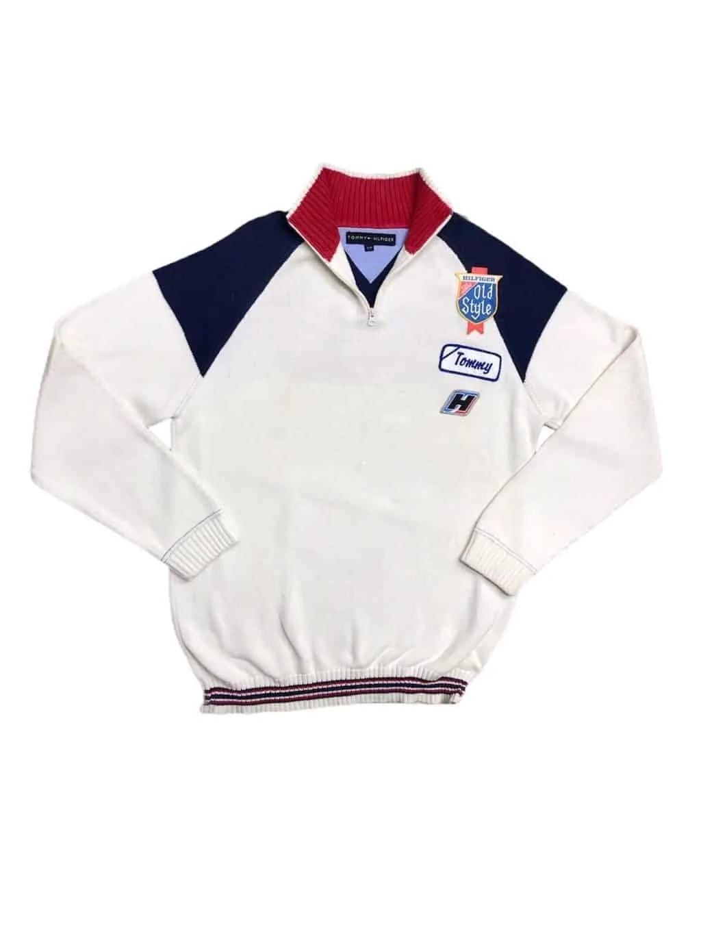 90s Vintage Tommy Hilfiger Sweatshirt 1/4 Zip – L