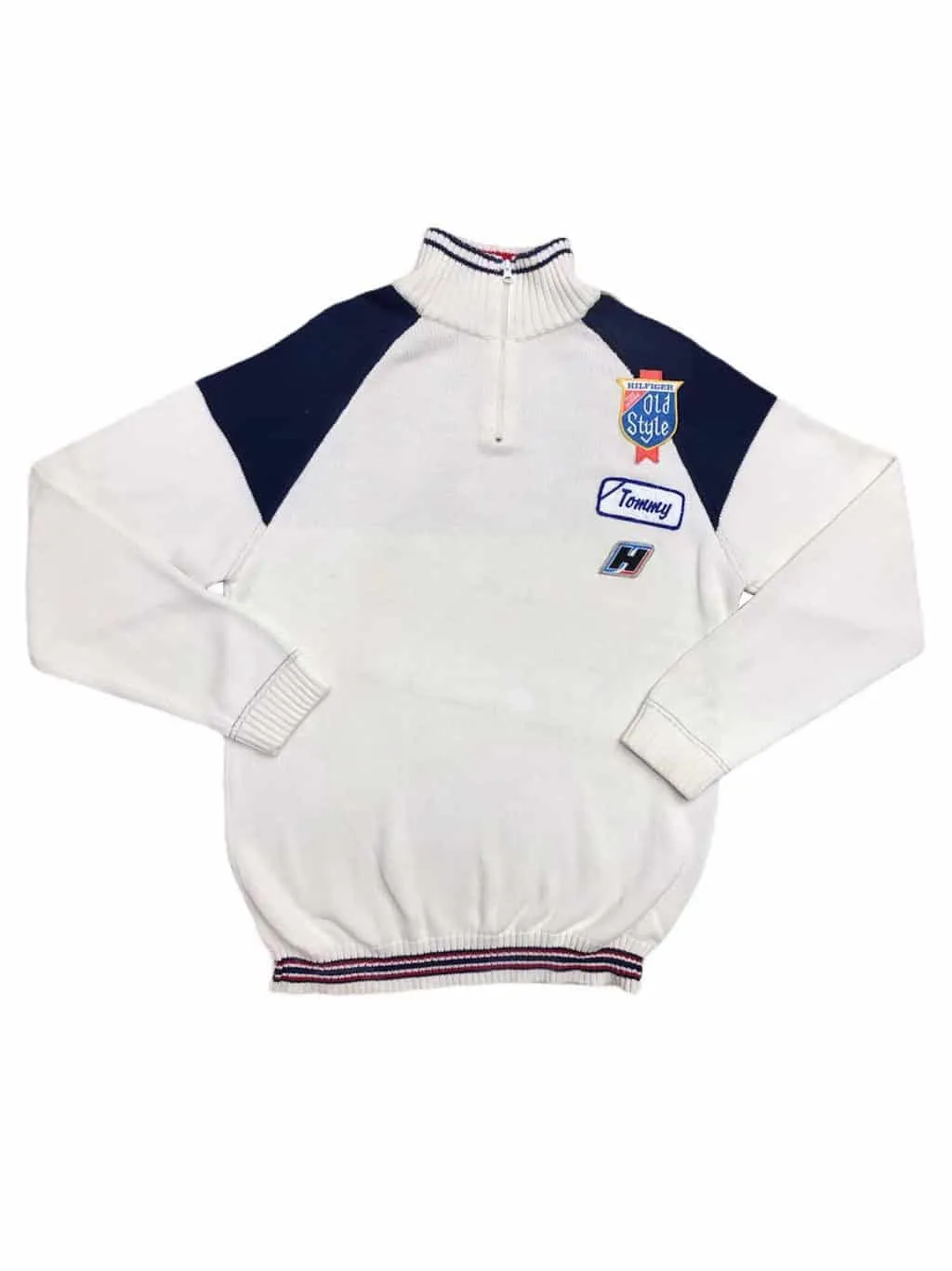 90s Vintage Tommy Hilfiger Sweatshirt 1/4 Zip – L