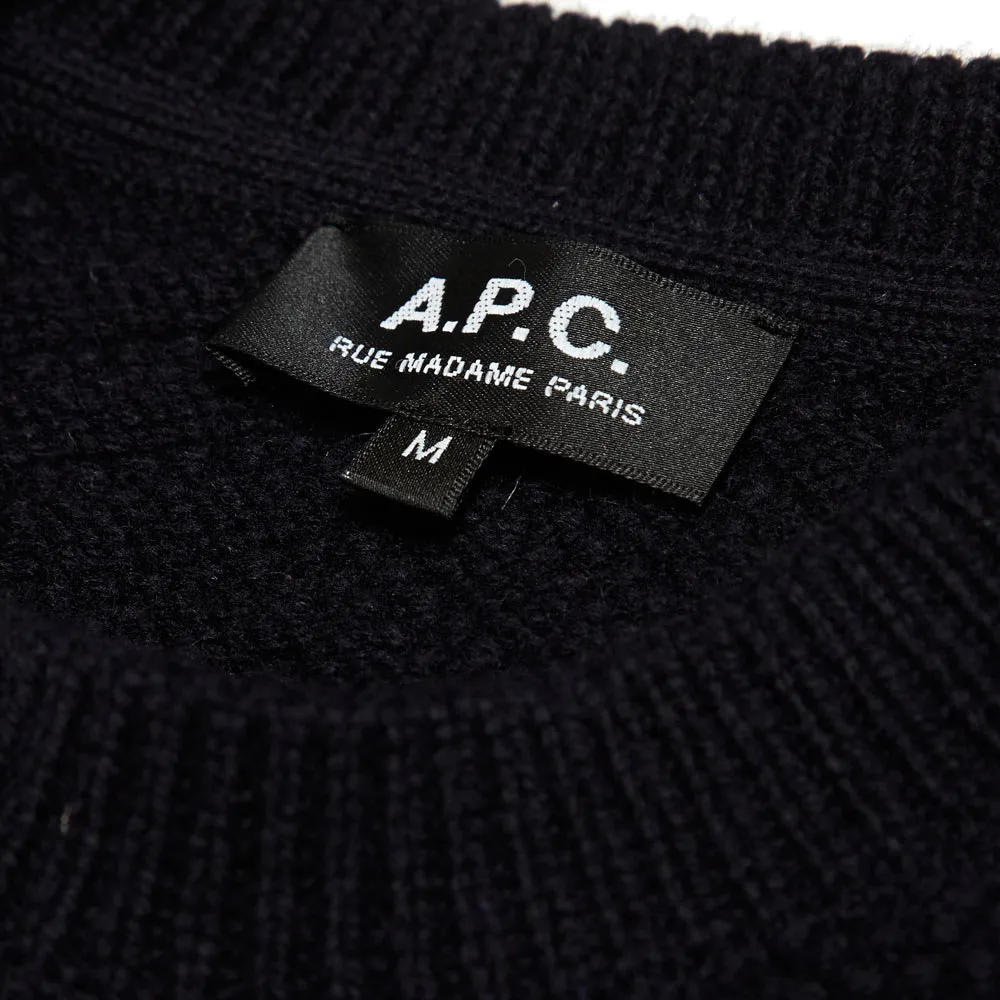 A.P.C Oslo SweaterDark Navy