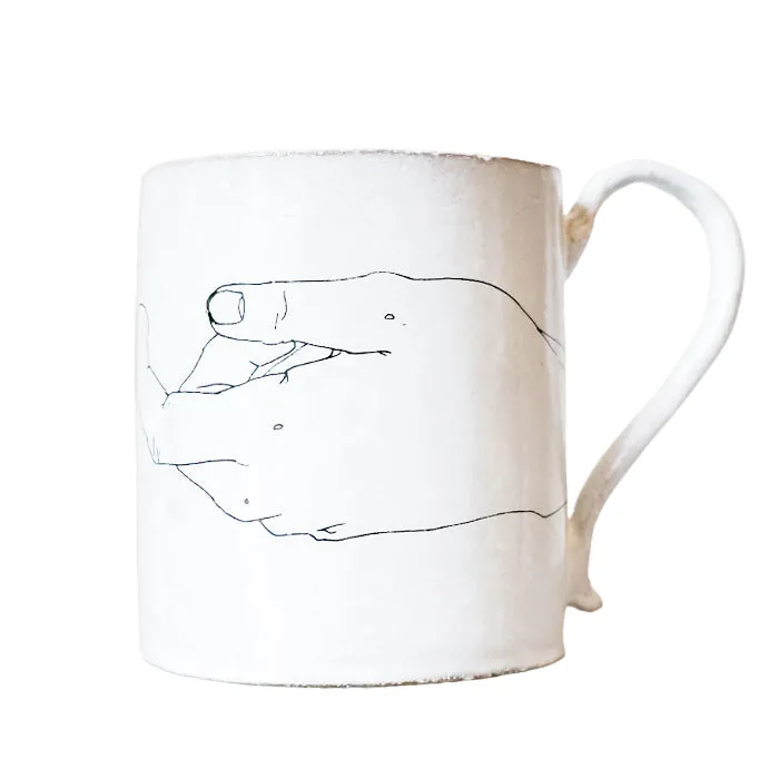 Astier De Villatte Lou Doillon Pointing Finger Cup