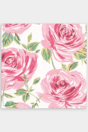 Bella Rosa Paper Dinner Napkins in Pink