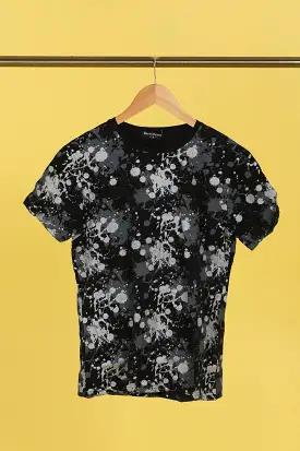 Berry Denim Splash T-Shirt