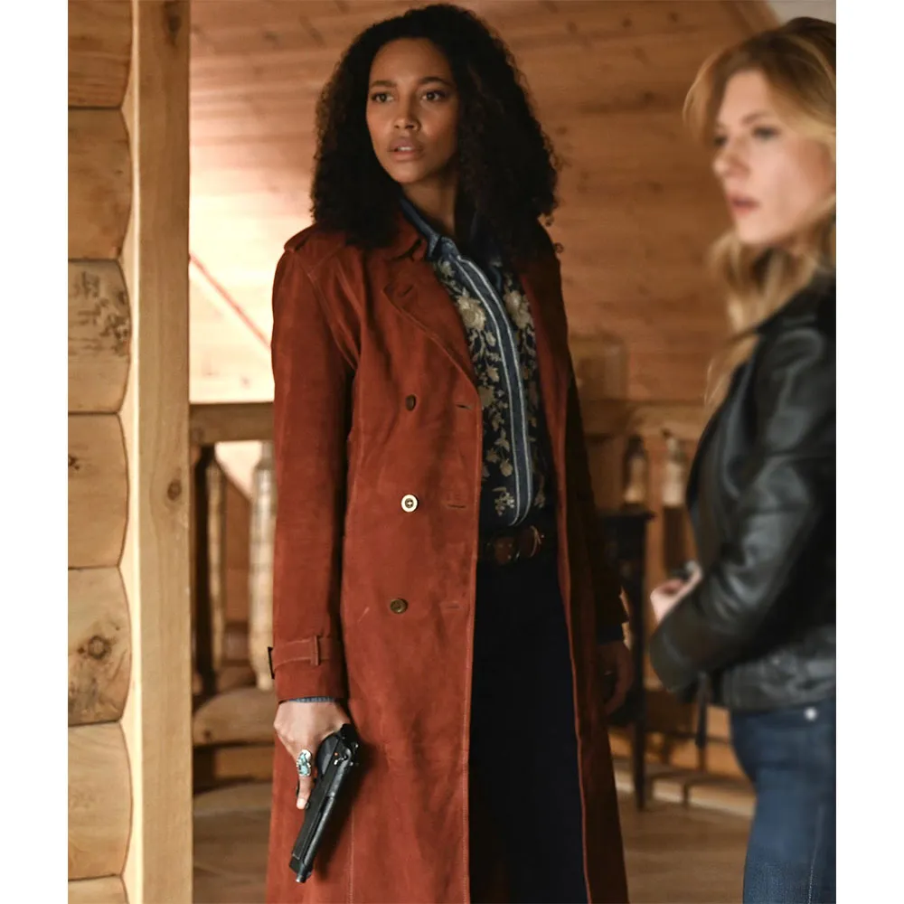 Big Sky Kylie Bunbury Suede Coat