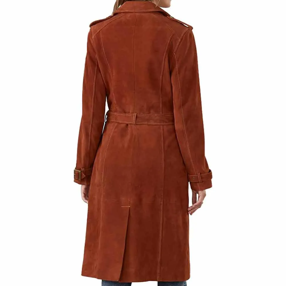 Big Sky Kylie Bunbury Suede Coat