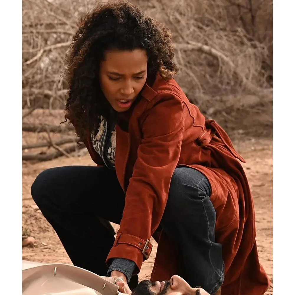 Big Sky Kylie Bunbury Suede Coat