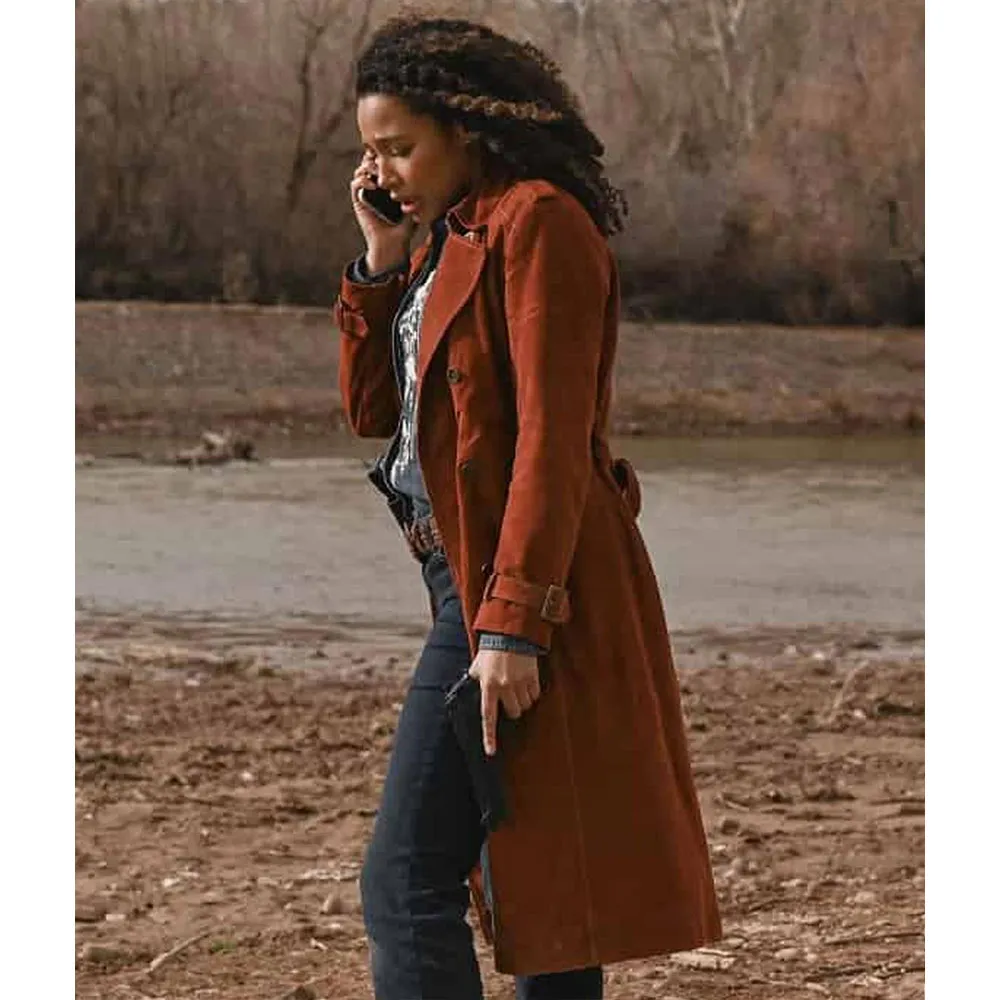 Big Sky Kylie Bunbury Suede Coat