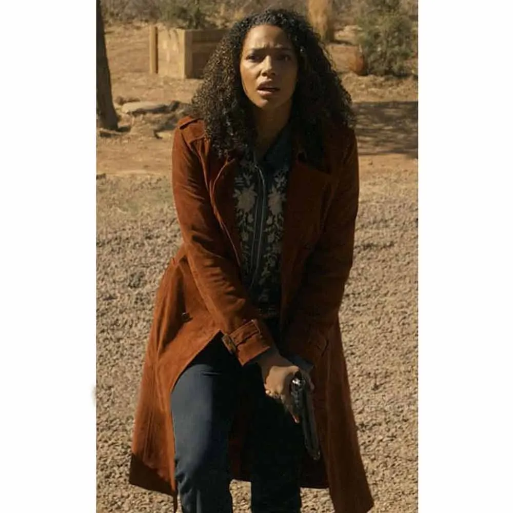 Big Sky Kylie Bunbury Suede Coat