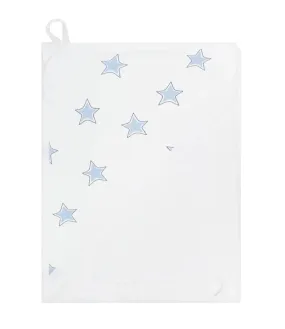 Blue Stars Print Towel Set