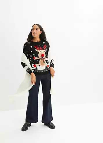 bonprix Christmas Jumper | Kaleidoscope