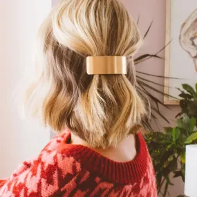 Brushed Bronze Hair Clip