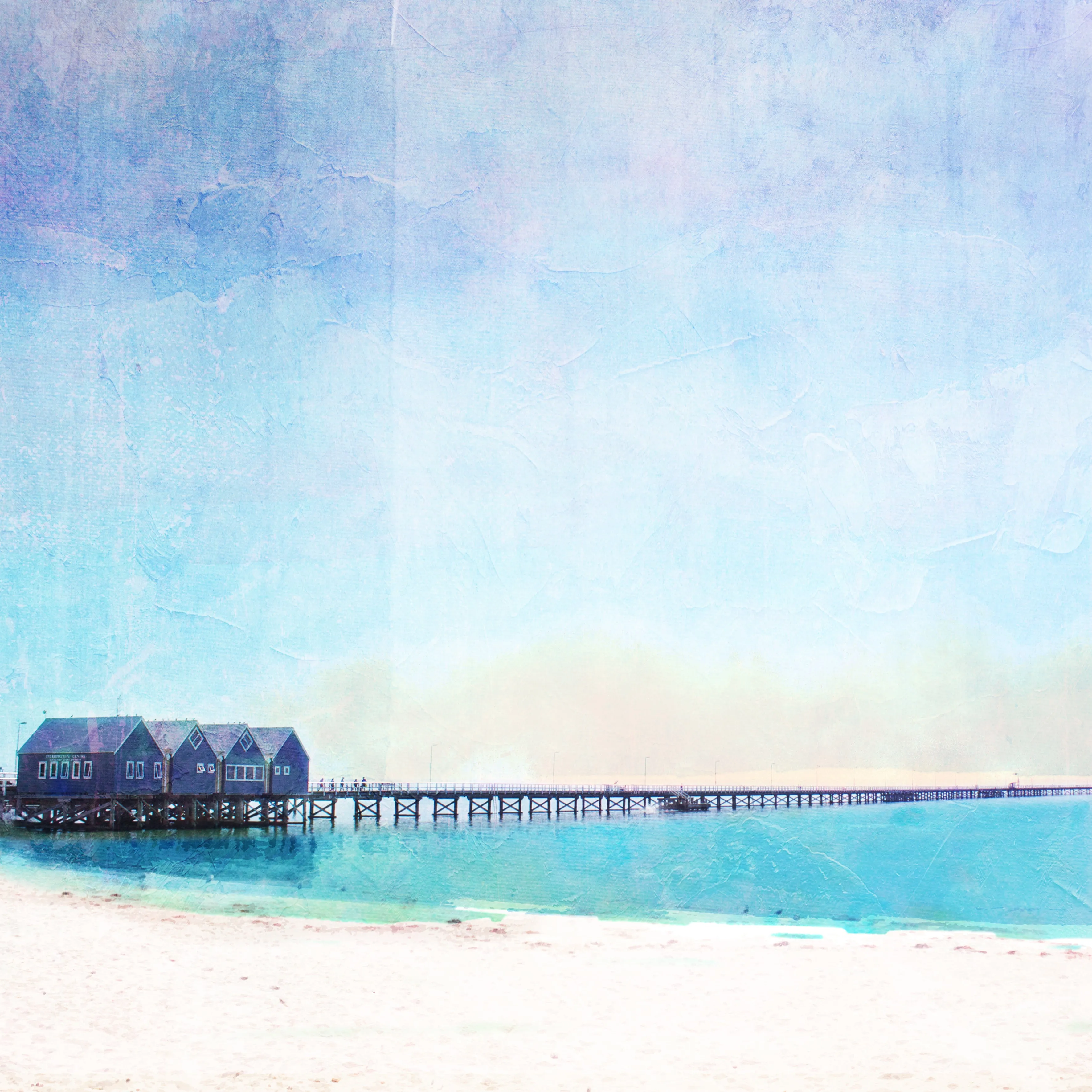 Busselton Jetty Art Print