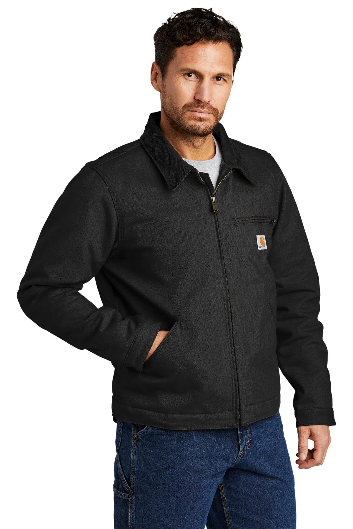 Carhartt Duck Detroit Jacket CT103828 Black