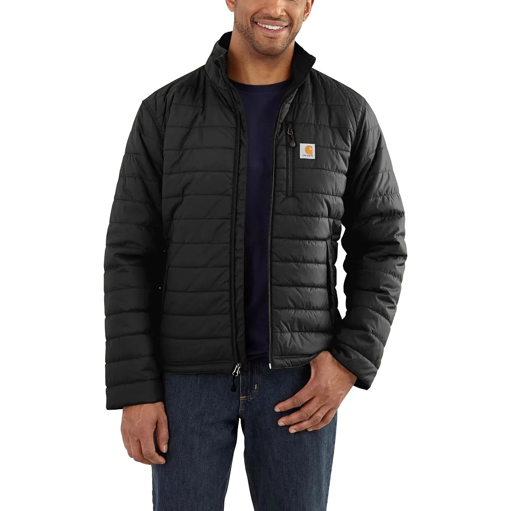 'Carhartt' Men's Rain Defender Insulated Gilliam Jacket - Black