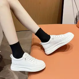 Casual lightweight height-increasing women's shoes