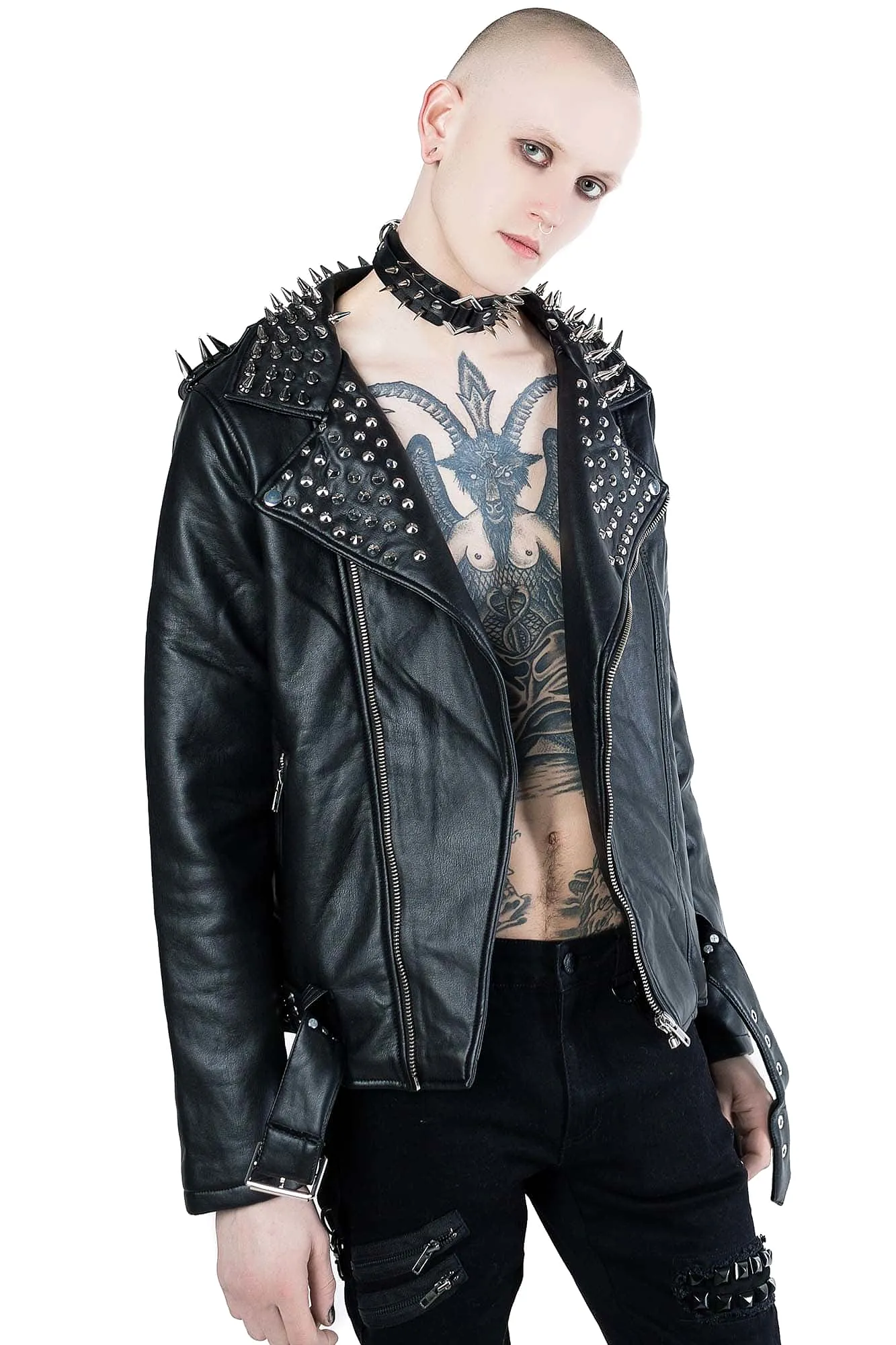 Creeping Death Biker Jacket