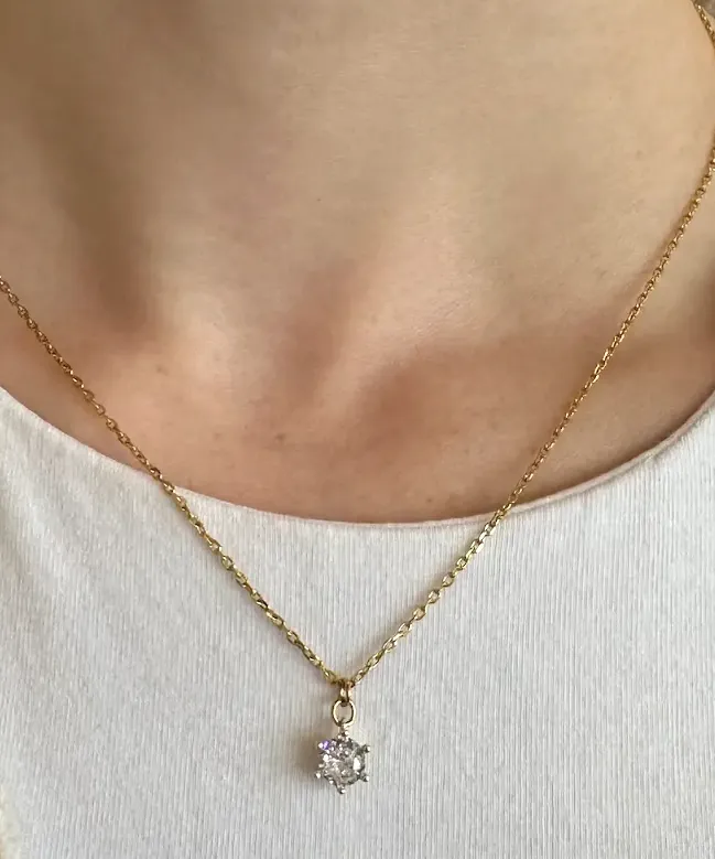 Diamond Necklace - Gold