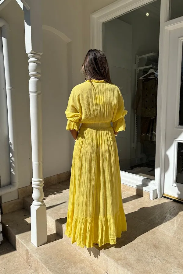 Eleni Dress Lemon