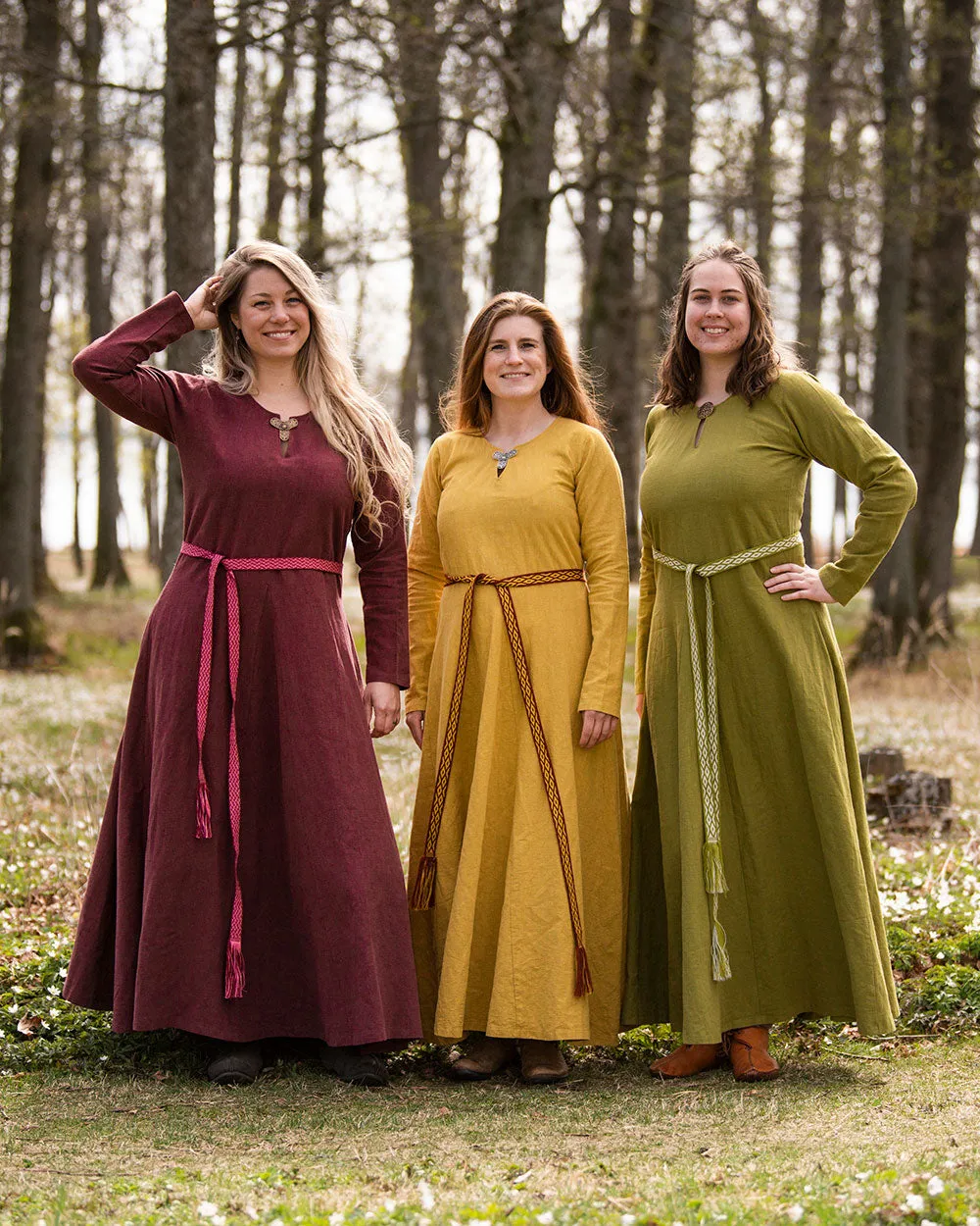 Frya Viking Linen Dress