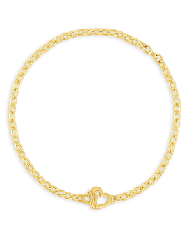 Gorjana Parker Heart Mini Bracelet - Gold