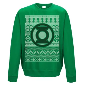 Green Lantern Christmas Jumper