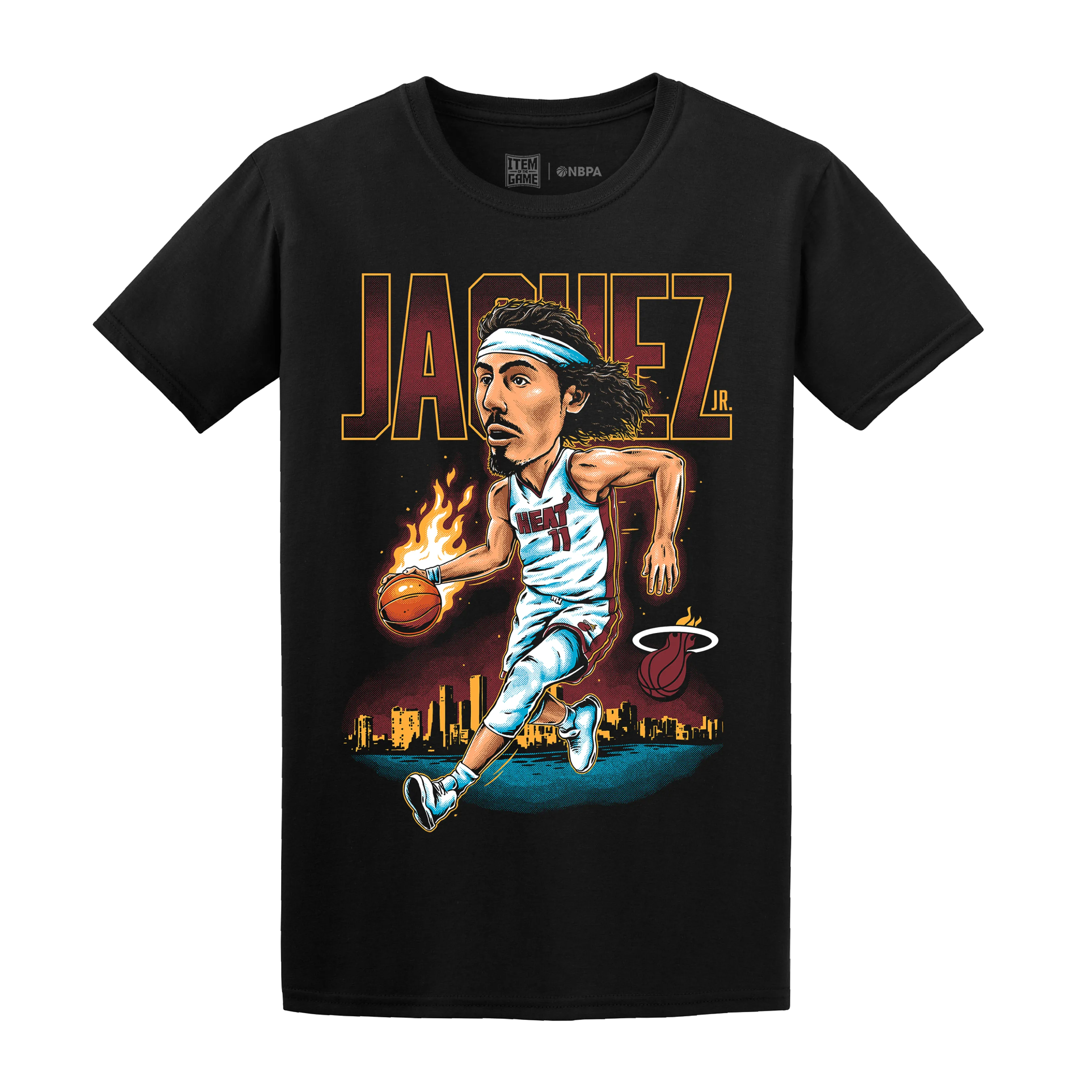 Jaime Jaquez Jr. Miami HEAT City View Tee