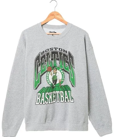 Junk Food Unisex Nba Boston Celtics Backcourt Crew Fleece Sweatshirt