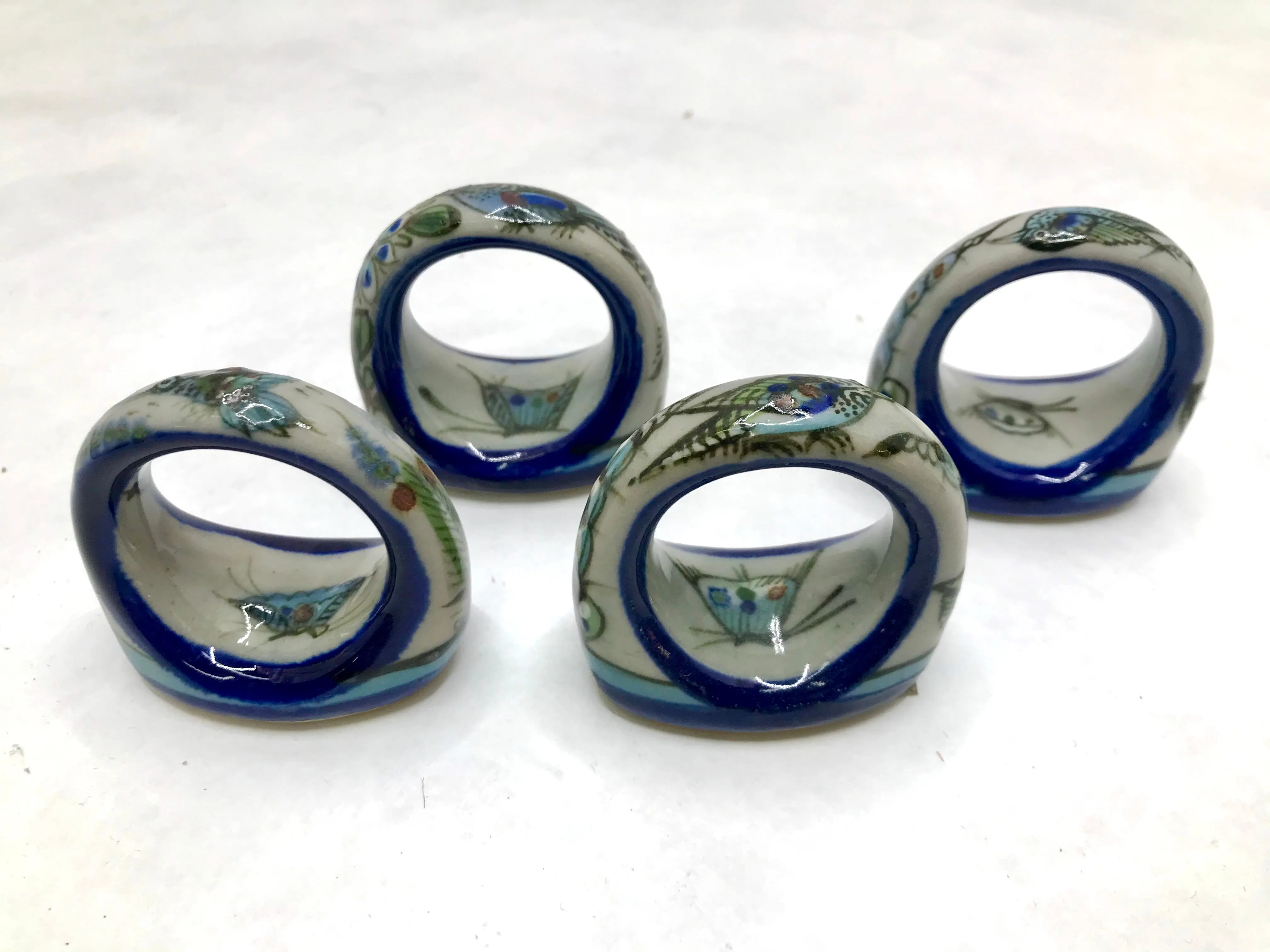 Ken Edwards Pottery Collection Series Napkin Ring (KE.CU36)