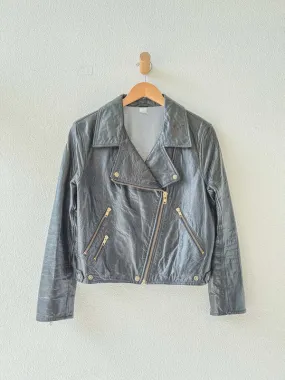 Leather Moto Jacket