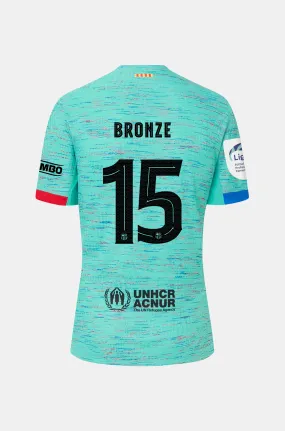 Liga F FC Barcelona third shirt 23/24 - Junior - BRONZE