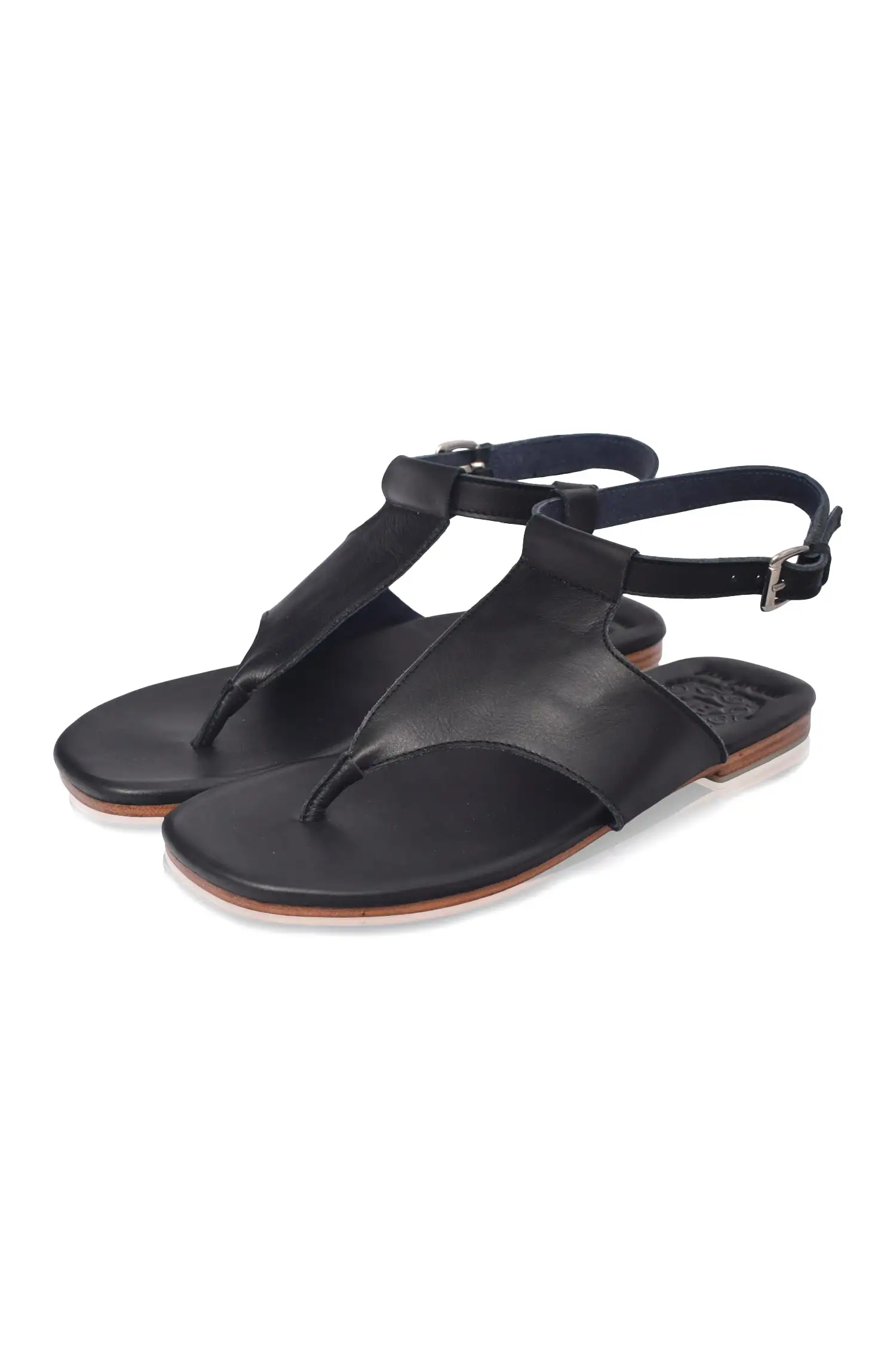 Lost in Jungle Leather Sandals