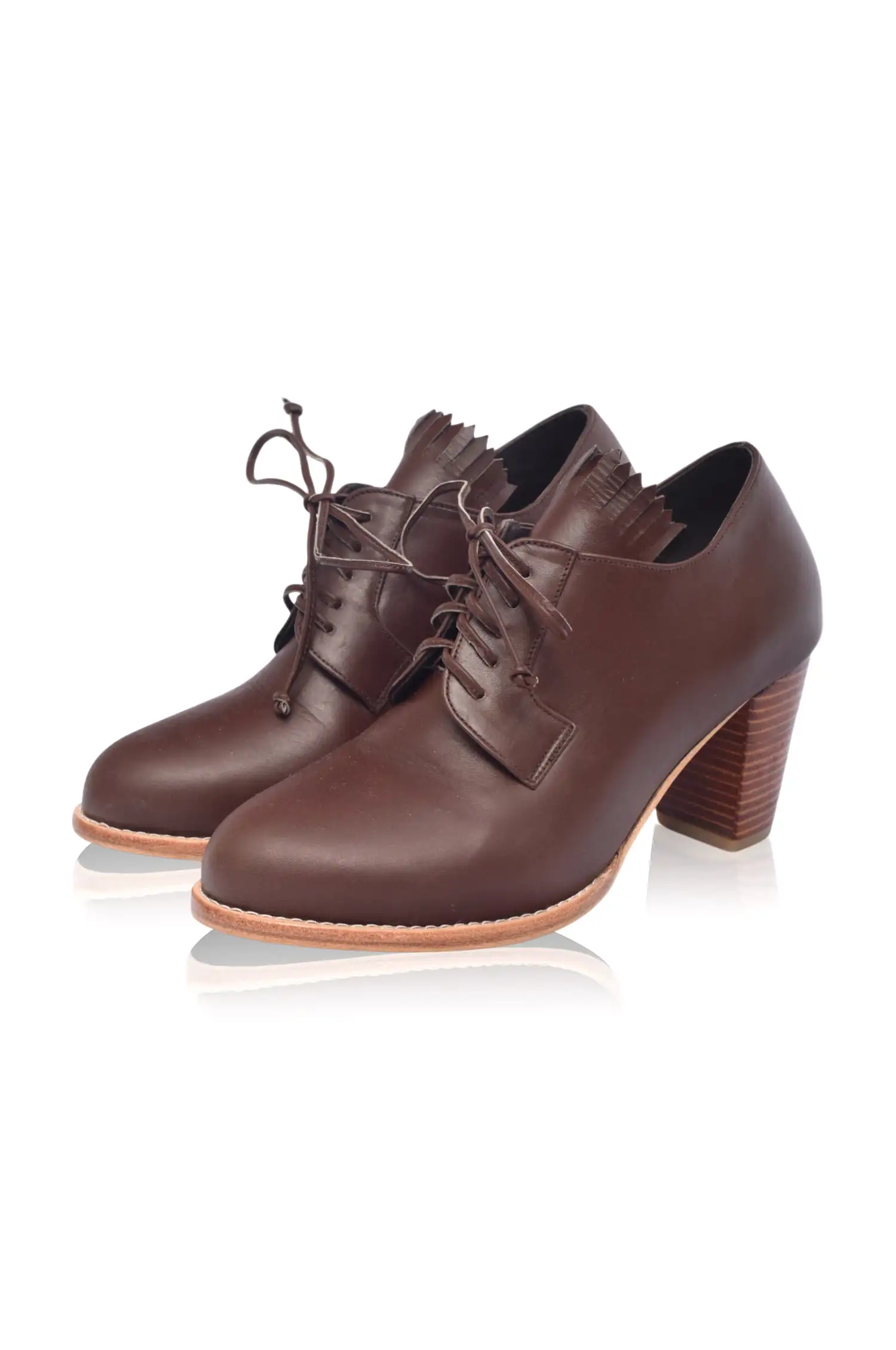 Lyon Lace-up Leather Oxfords