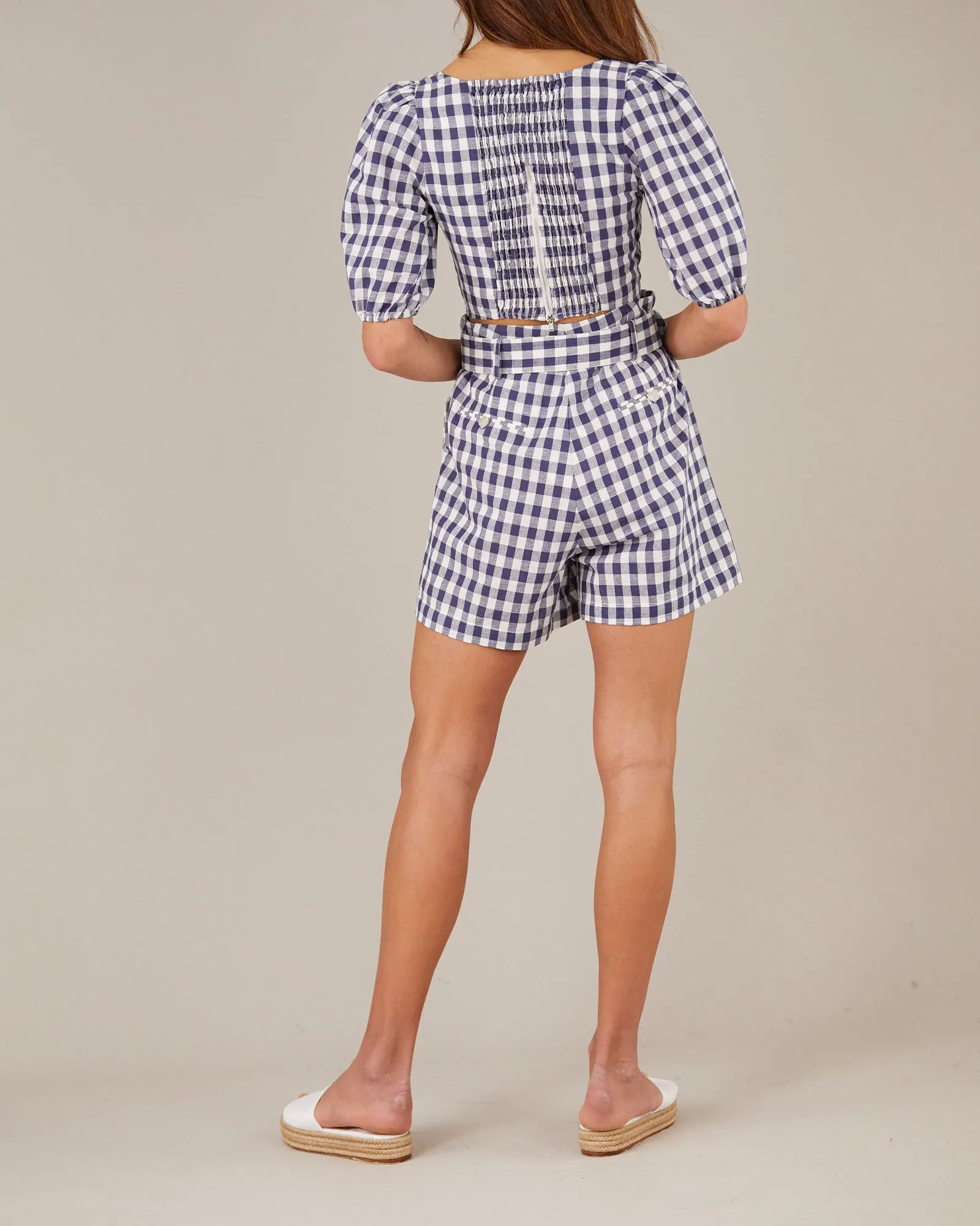 Mallee Gingham Short