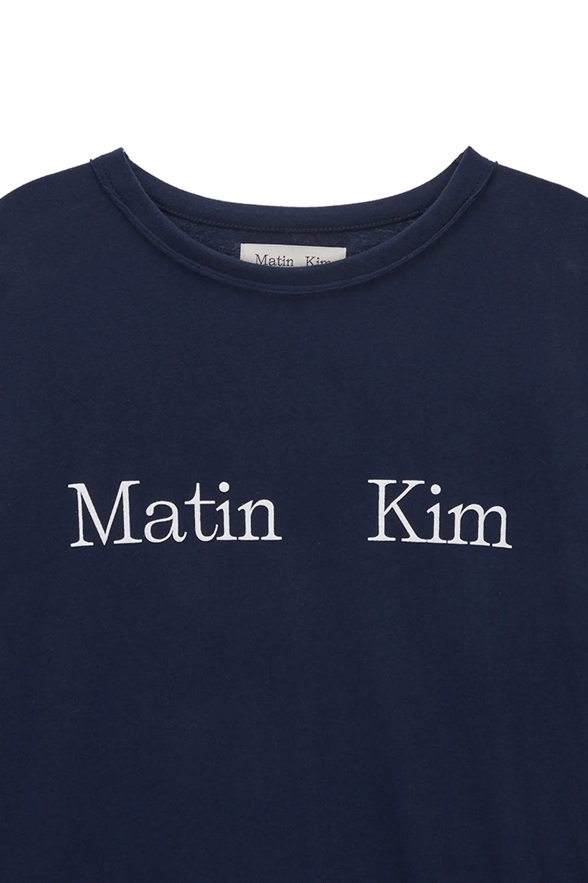 MATIN LOGO TOP IN NAVY (直播價至今晚23:59)