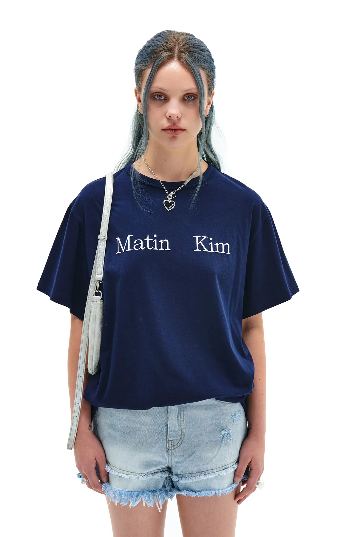 MATIN LOGO TOP IN NAVY (直播價至今晚23:59)