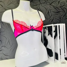 Megan Bra Pink/Red