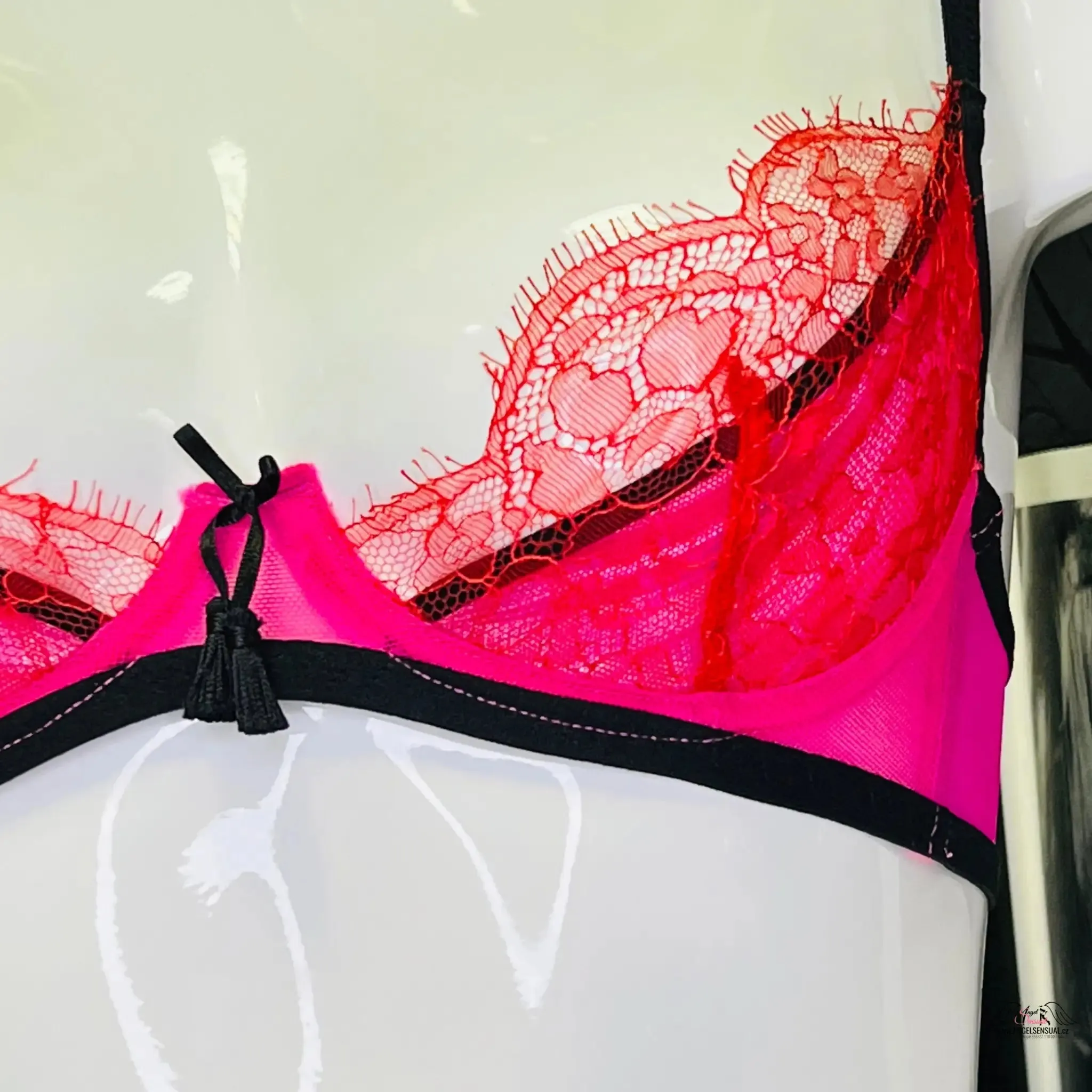 Megan Bra Pink/Red