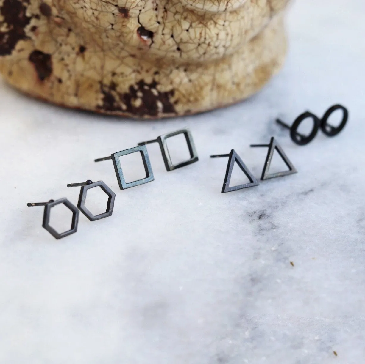 Mia - Minimalist Stud Earring Set