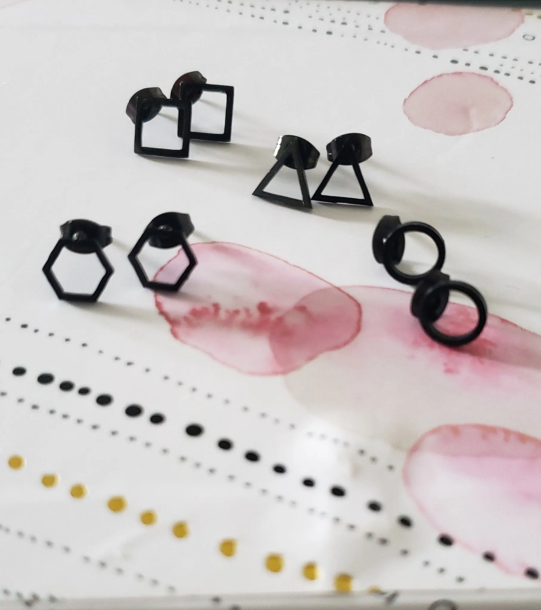 Mia - Minimalist Stud Earring Set