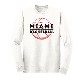 Miami HEAT Basketball Long Sleeve Tee