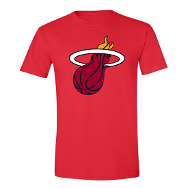 Miami HEAT Red Logo Tee