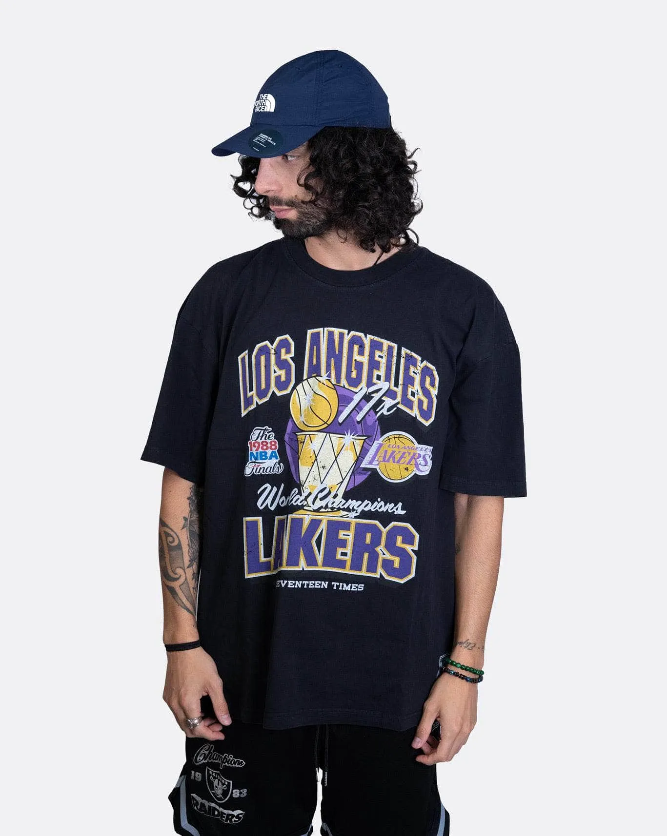 Mitchell & Ness Lakers Champs History Tee