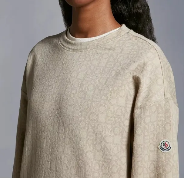 MONCLER  |Monogram Jacquard Sweatshirt