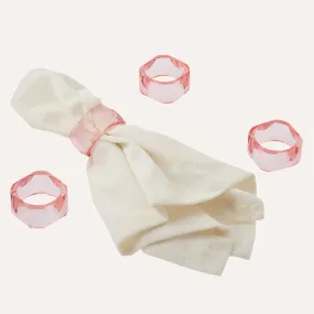 Morganite Gem Napkin Rings