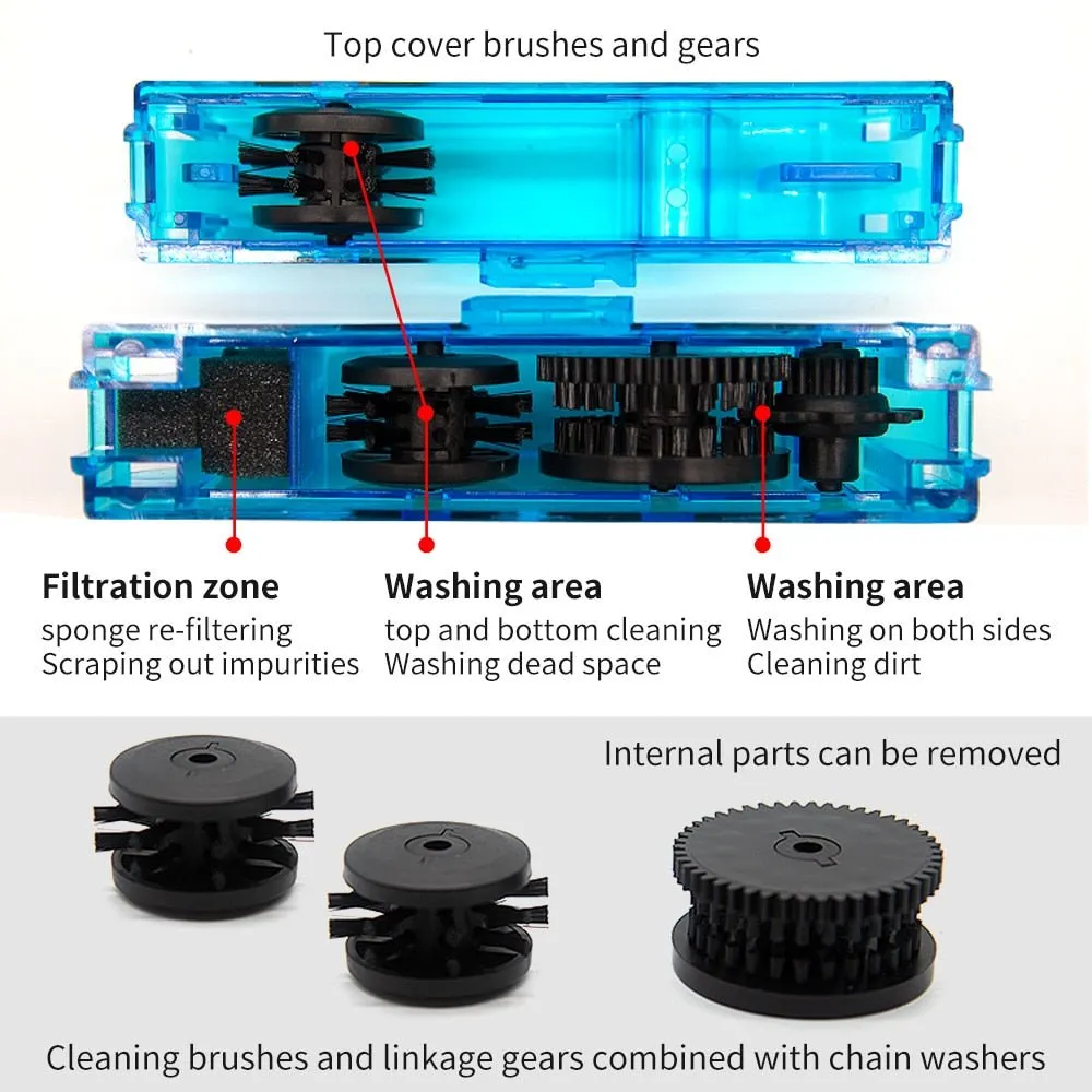 Nettoyeur de chane / kit de nettoyage de vélo ThinkRider - Brush set