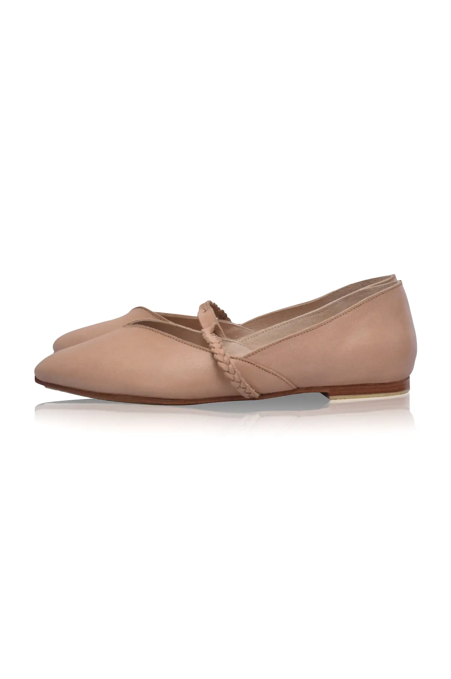 New Love Leather Ballet Flats (Sz. 7 & 9)