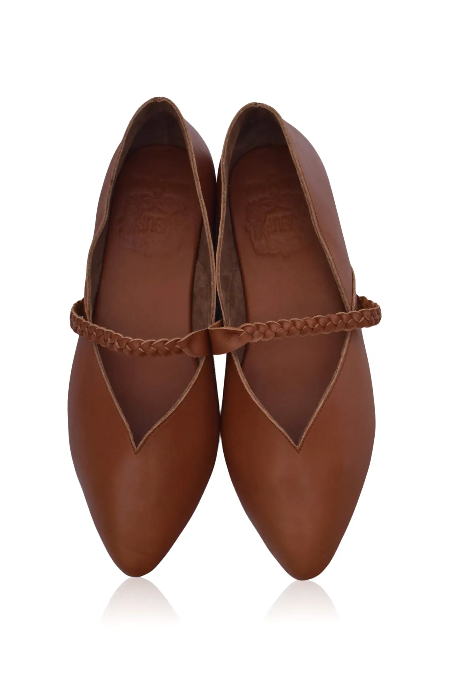 New Love Leather Ballet Flats (Sz. 7 & 9)