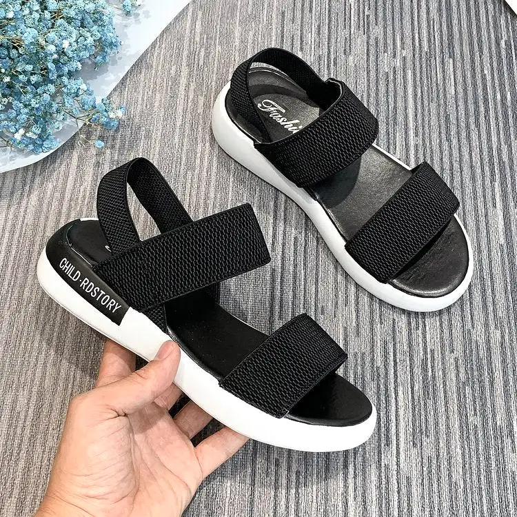 New Style Student Flat Fairy Style Roman Beach Women's Shoes