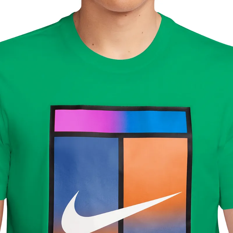 Nike Court Dri-Fit Men Tennis T-Shirt - Stadium Green