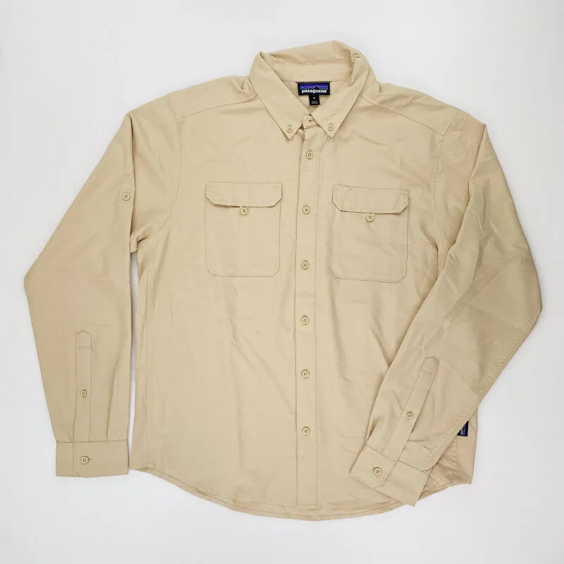 Patagonia  M's L/S Self Guided Hike Shirt - Camicia di seconda mano - Uomo - Beige - M