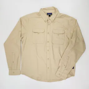 Patagonia  M's L/S Self Guided Hike Shirt - Camicia di seconda mano - Uomo - Beige - M